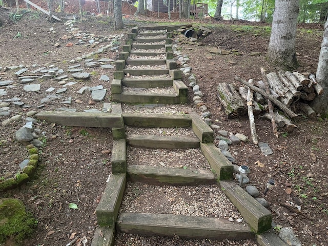 149 Poormans Trl, Murphy, NC 28906 - view of yard featuring stairway