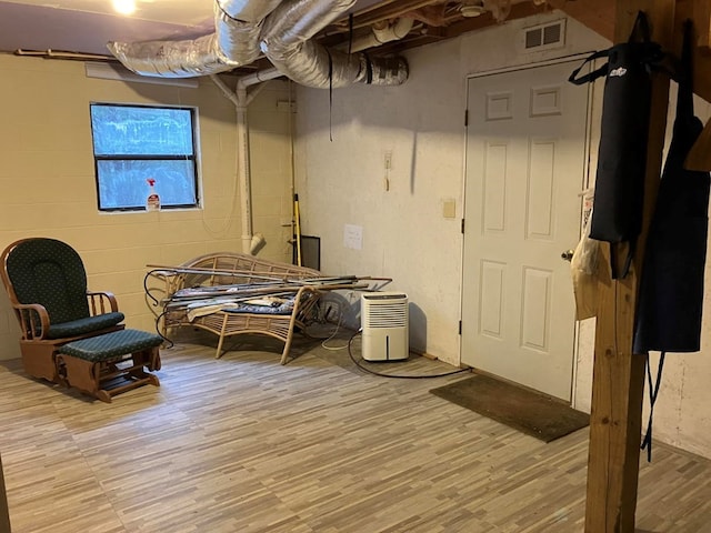 147 Holly Ridge Ln, Murphy, NC 28906 - basement with light wood-type flooring