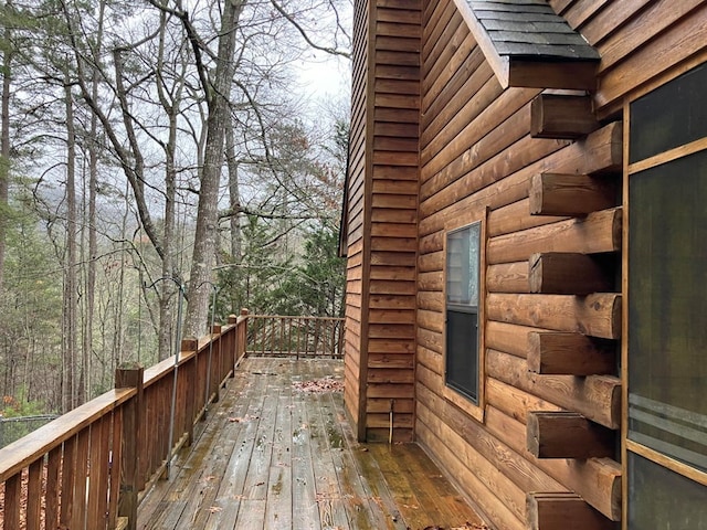 147 Holly Ridge Ln, Murphy, NC 28906 - view of deck
