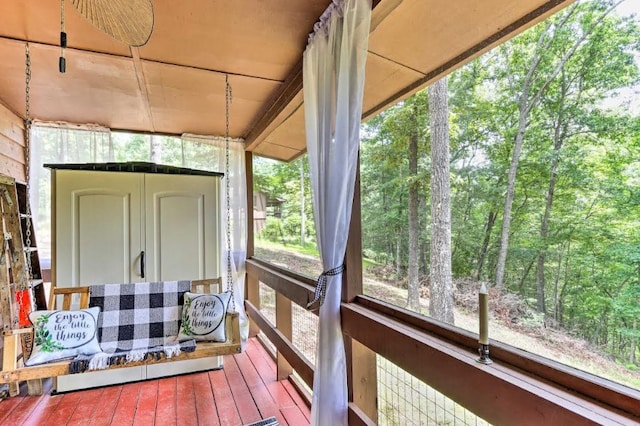 34 Clover Ln, Murphy, NC 28906 - view of sunroom