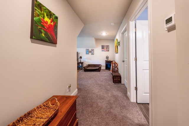 56 Highland Pointe Dr, Ellijay, GA 30536 - hall featuring carpet and baseboards