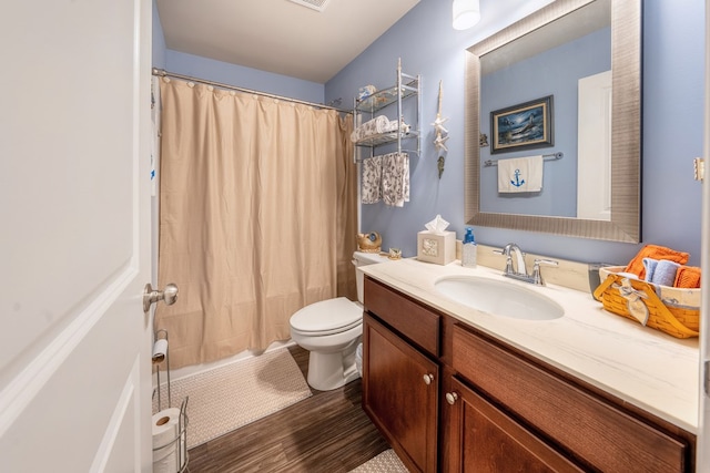 56 Highland Pointe Dr, Ellijay, GA 30536 - full bathroom with vanity and wood finished floors