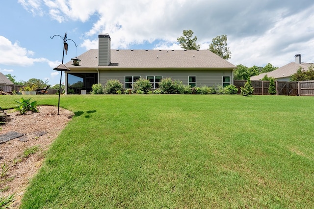 56 Highland Pointe Dr, Ellijay, GA 30536 - rear view of house featuring a chimney