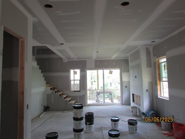 12 Shelton Springs S/D, Hayesville, NC 28904 - living area with stairway