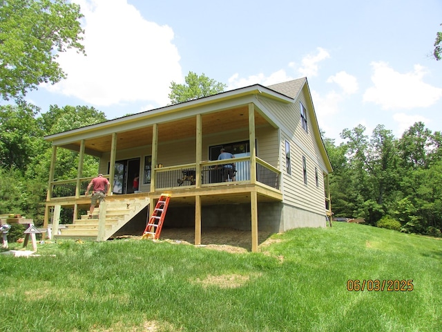 12 Shelton Springs S/D, Hayesville, NC 28904 - view of front of home featuring a front lawn