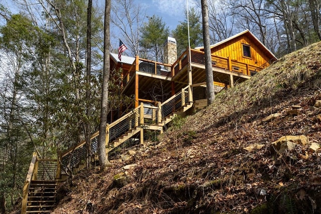 view of playground featuring stairs