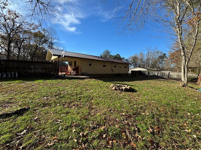 view of yard