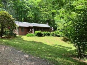 1275 Taylor Rd, Hiawassee, GA 30546 - view of green lawn with a view of trees
