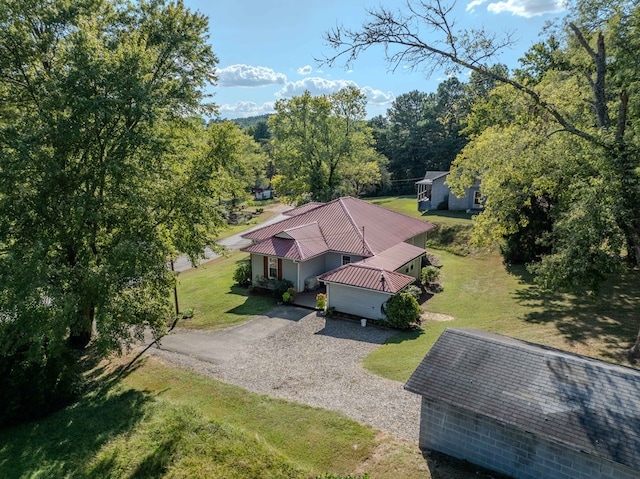 bird's eye view