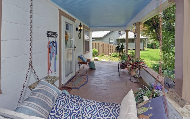 30 Proctor St, Murphy, NC 28906 - view of covered porch