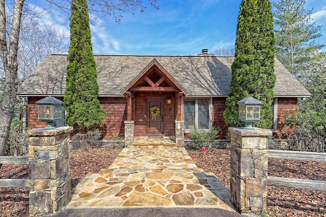 444 Wild Turkey, Tiger, GA 30576 - view of front of home with roof with shingles