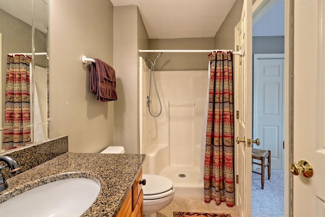 444 Wild Turkey, Tiger, GA 30576 - full bathroom with vanity, toilet, and a shower stall