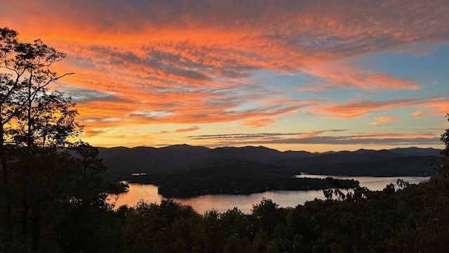 444 Wild Turkey, Tiger, GA 30576 - property view of mountains featuring a water view
