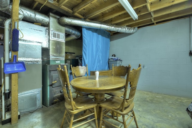 view of utility room