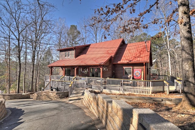 view of cabin