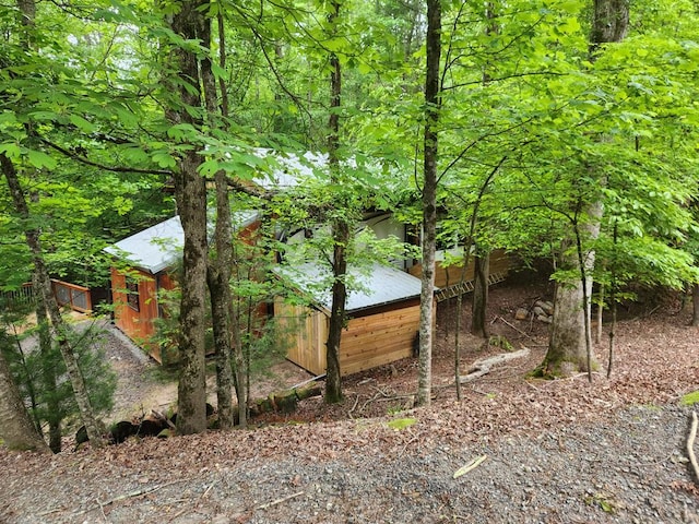 view of property exterior
