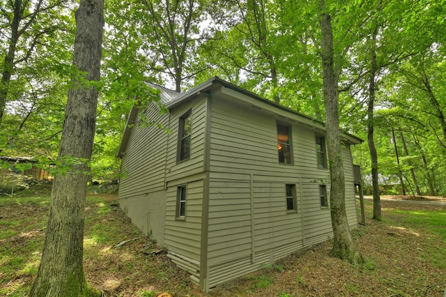 view of property exterior