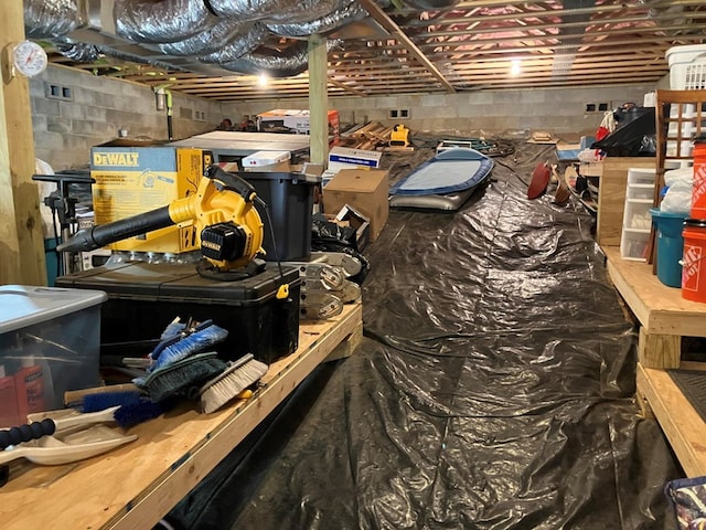 view of storage