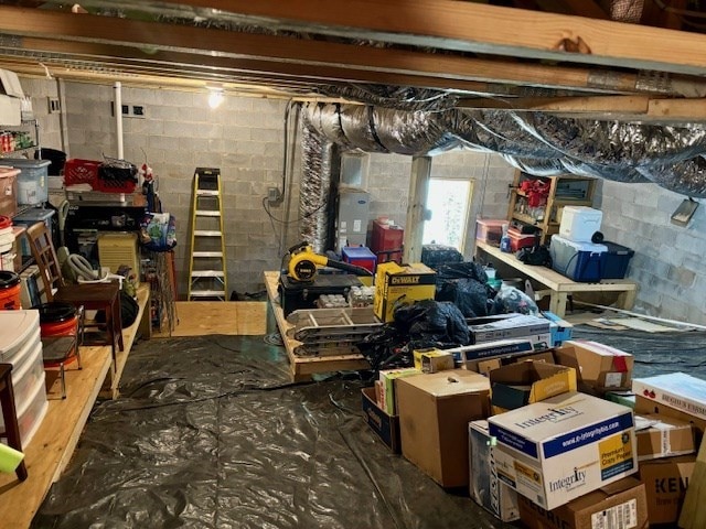 view of storage