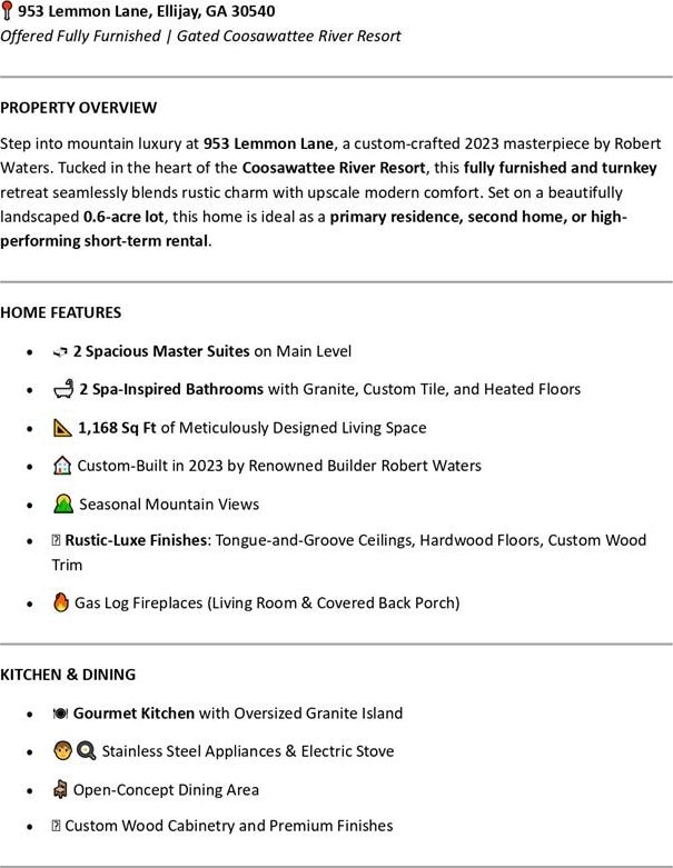 953 Lemmon Ln, Ellijay, GA 30540 - view of miscellaneous property collateral
