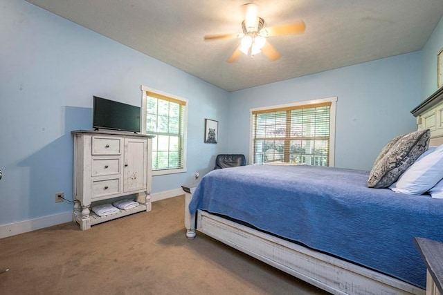 104 E Buck Run, Dahlonega, GA 30533 - bedroom featuring carpet and ceiling fan