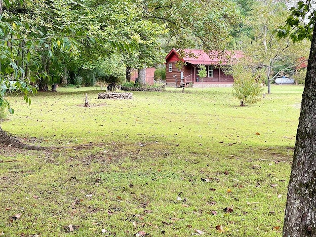view of yard