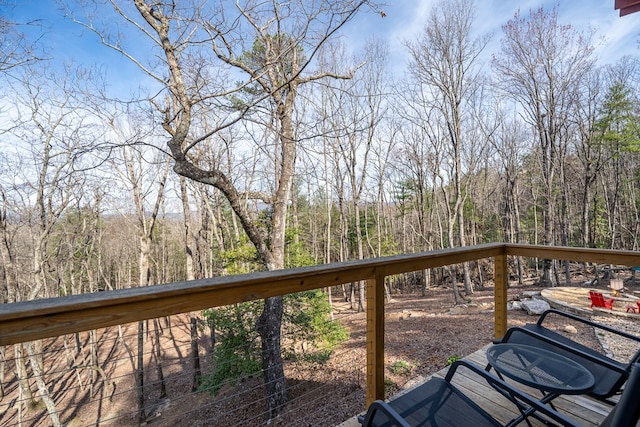 1181 Tickanetley Rd, Ellijay, GA 30536 - view of deck