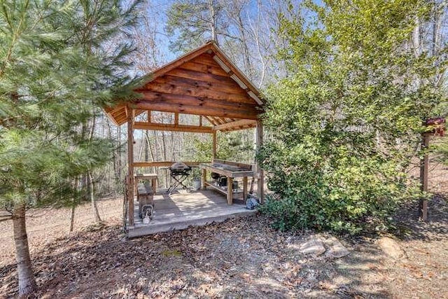 271 Kates Cove Rd, Murphy, NC 28906 - view of yard with a gazebo