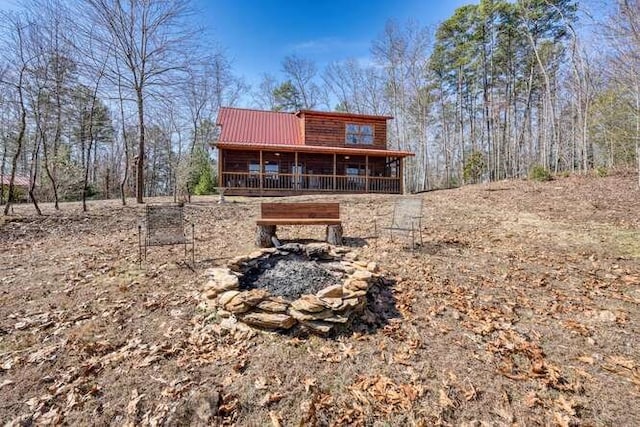 271 Kates Cove Rd, Murphy, NC 28906 - view of front of home featuring a metal roof
