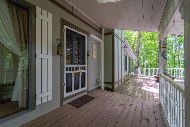 1504 Red Marble Rd, Andrews, NC 28901 - view of deck