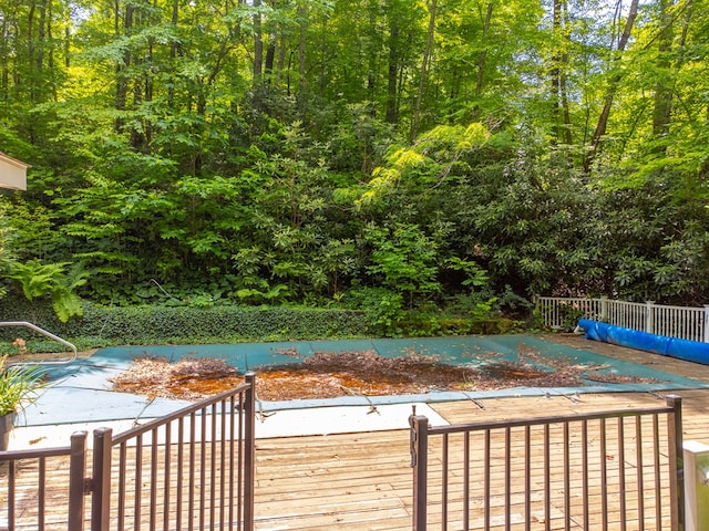1504 Red Marble Rd, Andrews, NC 28901 - view of wooden terrace