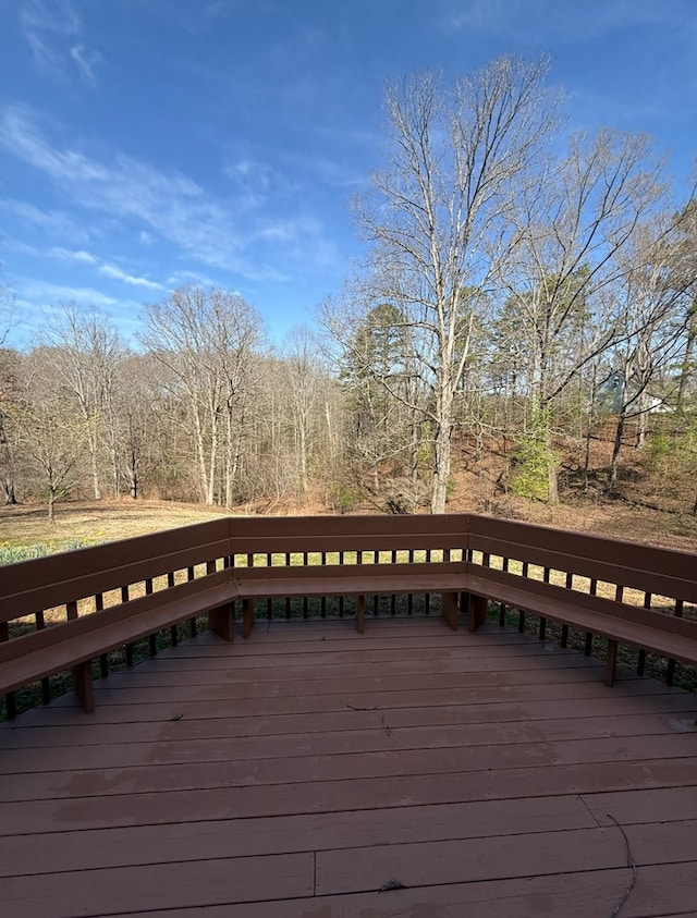 view of deck