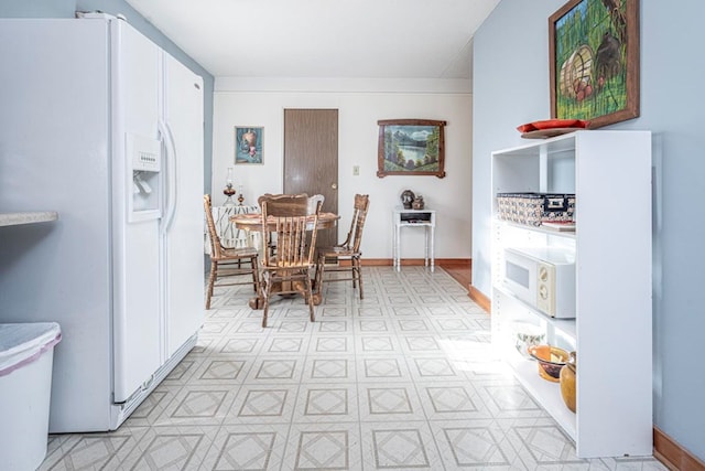 view of dining room