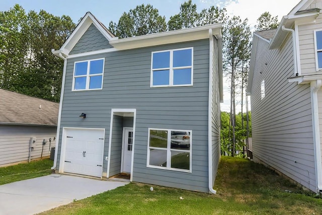 65 Hood Park Ct, Jasper, GA 30143 - view of front of house with an attached garage and concrete driveway