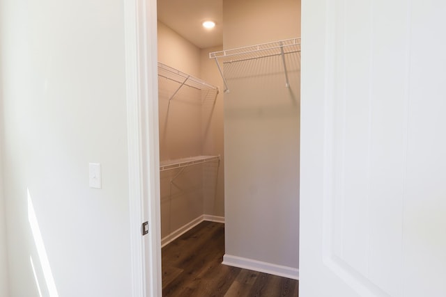 65 Hood Park Ct, Jasper, GA 30143 - spacious closet featuring dark wood-type flooring