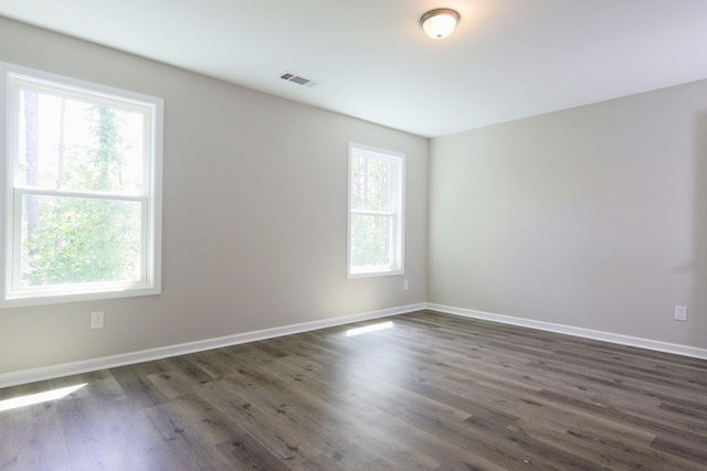 65 Hood Park Ct, Jasper, GA 30143 - empty room with dark wood-style floors and baseboards
