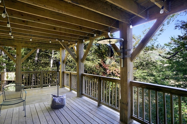 14 Rivendell Dr, Hayesville, NC 28904 - view of deck