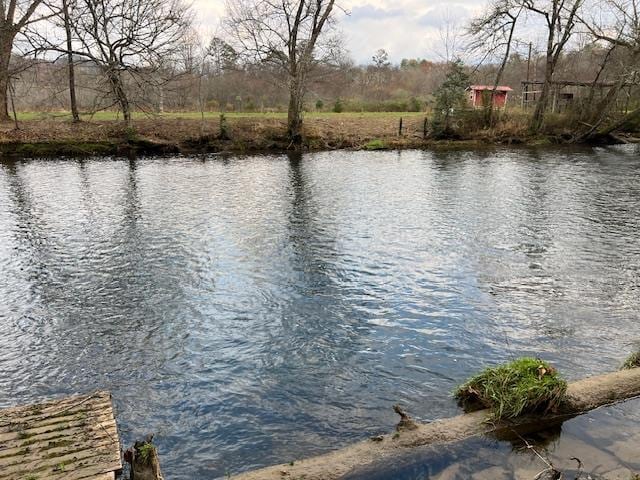 view of water feature