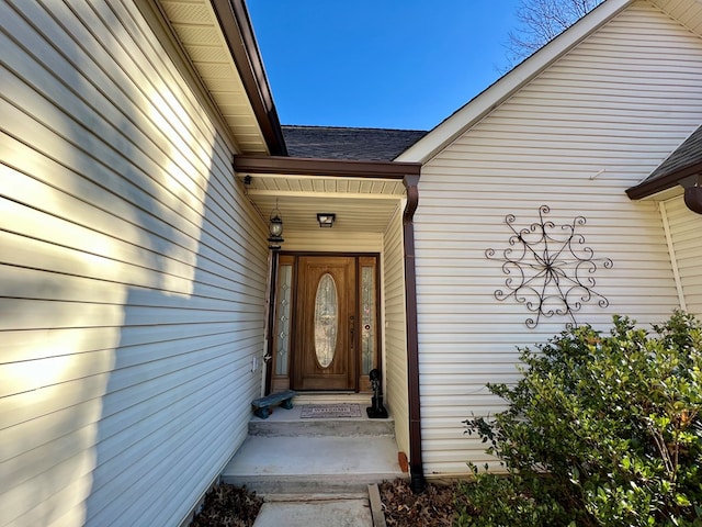 view of entrance to property