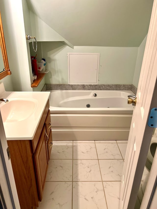 75 Briar Patch Dr, Covington, GA 30014 - bathroom with a tub and vanity