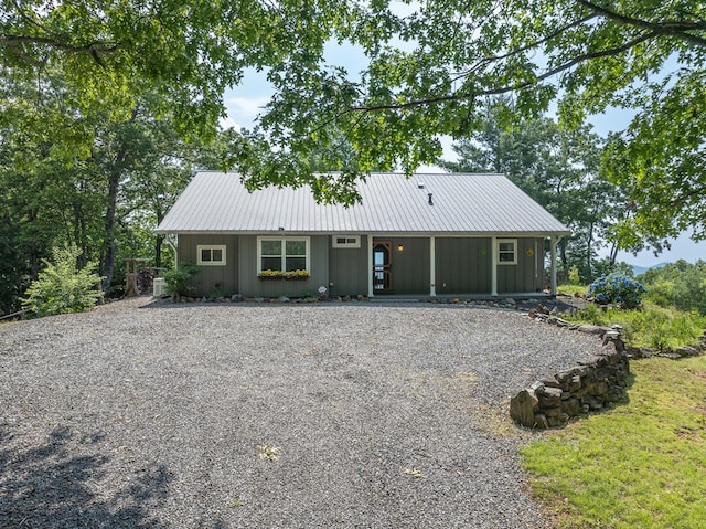 330 Ravens Gap Rd, Murphy, NC 28906 - view of front of house with covered porch and a metal roof