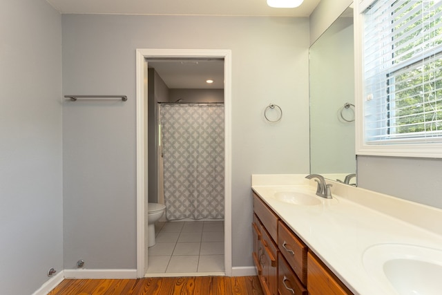 330 Ravens Gap Rd, Murphy, NC 28906 - full bath with double vanity and wood finished floors