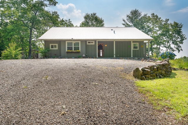 330 Ravens Gap Rd, Murphy, NC 28906 - view of front of property featuring board and batten siding and a metal roof