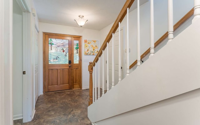 view of entrance foyer