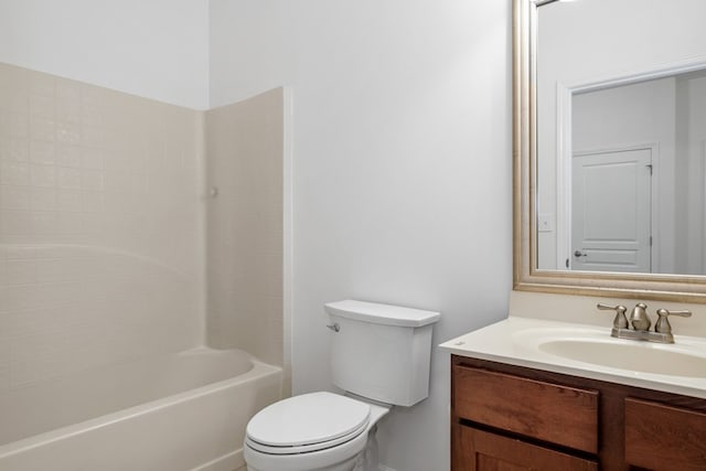 238 Balsam Dr, Canton, GA 30114 - full bath featuring vanity and washtub / shower combination
