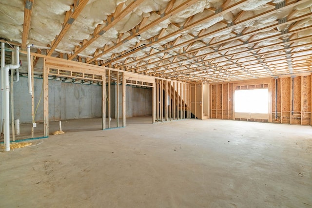 238 Balsam Dr, Canton, GA 30114 - miscellaneous room featuring concrete floors