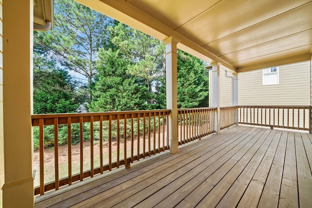238 Balsam Dr, Canton, GA 30114 - view of wooden terrace