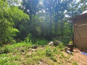 653 Pioneer Rd, Jasper, GA 30143 - view of yard with a view of trees
