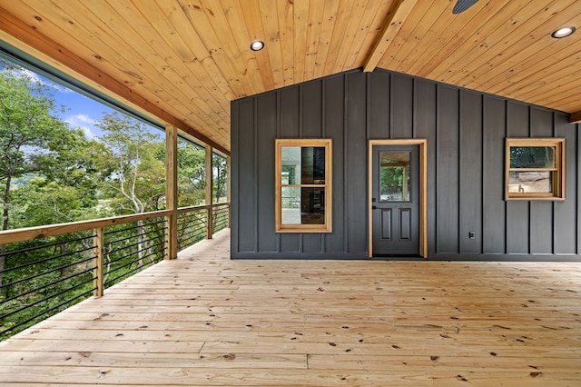 LOT11 Windy Valley Trl, Blue Ridge, GA 30513 - view of wooden terrace
