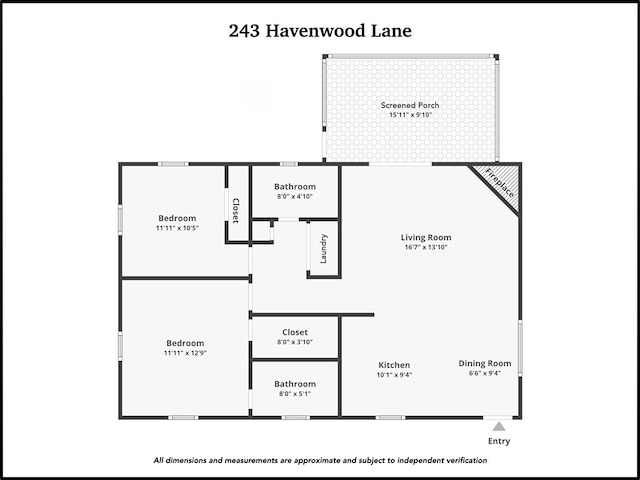 243 Havenwood Ln, Murphy, NC 28906 - room layout